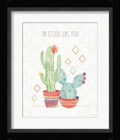 Sweet Succulents II Framed Print
