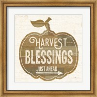 Harvest Blessings Just Ahead Fine Art Print