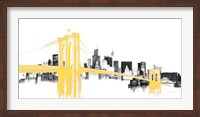 Skyline Crossing Yellow Fine Art Print