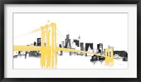 Skyline Crossing Yellow Fine Art Print