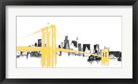 Skyline Crossing Yellow Fine Art Print