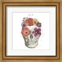 Floral Skull II Fine Art Print