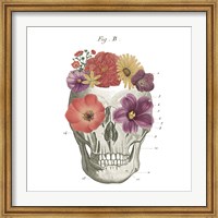 Floral Skull II Fine Art Print