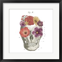 Floral Skull II Fine Art Print