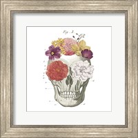 Floral Skull I Fine Art Print