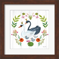 Swan Love IV Fine Art Print