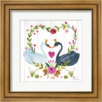 Swan Love III Fine Art Print