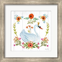 Swan Love I Fine Art Print