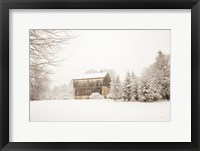 First snow Fine Art Print