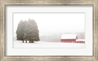 Winter Farm Fine Art Print