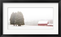 Winter Farm Fine Art Print