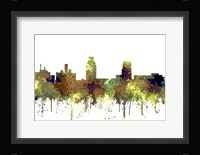 Camden New Jersey Skyline - Safari Buff Fine Art Print