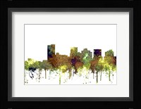Phoenix Arizona Skyline - Safari Buff Fine Art Print