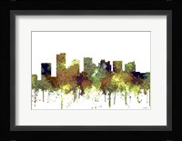 Scottsdale Arizona Skyline - Safari Buff Fine Art Print