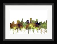 St Paul Minnesota Skyline - Safari Buff Fine Art Print