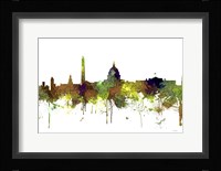 Washington DC Skyline - Safari Buff Fine Art Print
