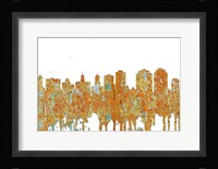 Halifax NSSkyline - Rust Fine Art Print