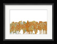 Madison Wisconsin Skyline - Rust Fine Art Print