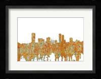 Milwaukee Wisconsin Skyline - Rust Fine Art Print