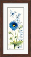 Independent Blooms Blue V Fine Art Print