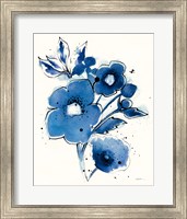Independent Blooms Blue III Fine Art Print