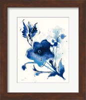 Independent Blooms Blue II Fine Art Print