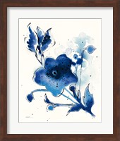 Independent Blooms Blue II Fine Art Print