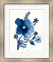 Independent Blooms Blue I Fine Art Print