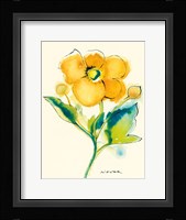 Flores Rojas V Framed Print