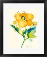 Flores Rojas V Framed Print