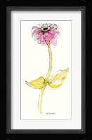 Zinnia I Framed Print