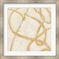 Another Snowy Day Gold Fine Art Print