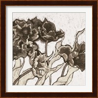 Ruffled Tulips Neutral Fine Art Print
