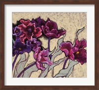 Ruffled Tulips Beige Fine Art Print