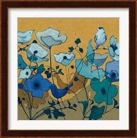 Birdy Birdy Royal Blue Fine Art Print