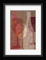 Art of Wine - Rhone Valley Framed Print
