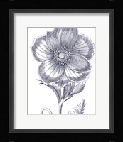 Belle Fleur II Light Crop Framed Print