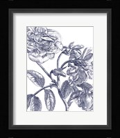 Belle Fleur I Light Crop Framed Print