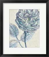 Belle Fleur III Crop Framed Print