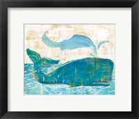 On the Waves I Whale Spray Fine Art Print