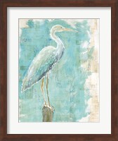 Coastal Egret I Fine Art Print