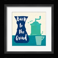 Linen Coffee IV Light Framed Print