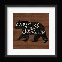 Lake Lodge IV Framed Print