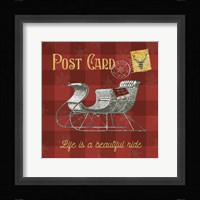 Winter Reindeer VII Framed Print