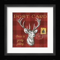 Winter Reindeer VI Framed Print