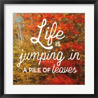 Life is for Jumping Fine Art Print