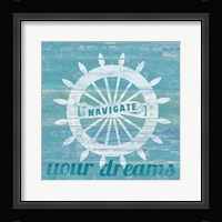 Drift Captains Wheel Fine Art Print