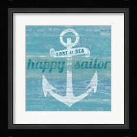 Drift Anchor Framed Print