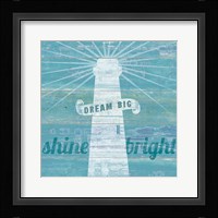 Drift Lighthouse Framed Print