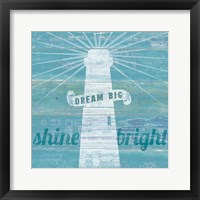 Drift Lighthouse Framed Print